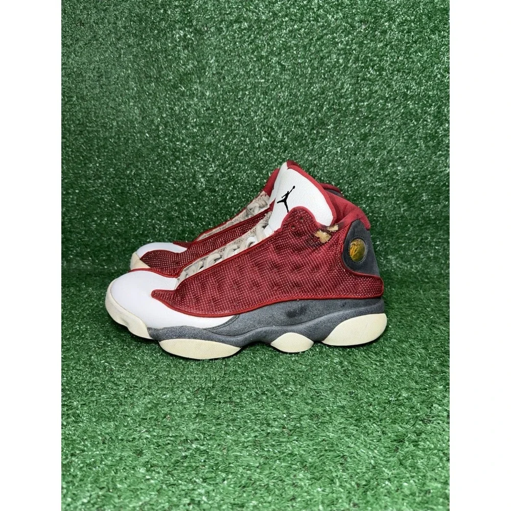 Nike Air Jordan 13 Mens Size 9.5 Red Flint Basketball Shoes Sneakers DJ5982-600